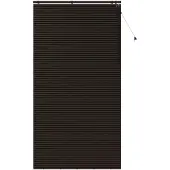 vidaXL Venezianische Jalousie Dunkelbraun 130 x 250 cm 35 mm
