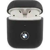 BMW Apple AirPods / AirPods 2 Cover Schwarz Schutzhlle Tasche Case Etui Halter Zubehr