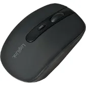 Logilink ID0078A, Beidhändig, Optisch, Bluetooth, 1600 DPI, Schwarz