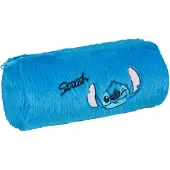 Undercover Disney Stitch Plüsch Schlamperetui, Weiches Federmäppchen, Plüsch, Blau, Abbildung, Junge/Mädchen, 3 Jahr(e)