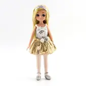 Lotties Lottie Dolls Swan Lake, Modepuppe, Weiblich, 3 Jahr(e), Mädchen, 180 mm, Gold, Silber, Weiß