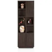 Henders & Hazel Gijon Schrank basalt Eiche Furnier Platinlack
