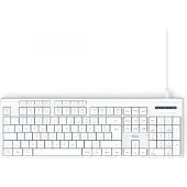Hama Wired Tastatur CK-200 Weiss