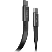 SBS Schlankes Lade- und Datenkabel mit USB-C-2.0-Steckern, 1m