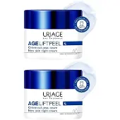 Uriage Age Lift Peel hauterneuernde Nachtcreme 2x 2x50 ml