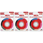 BuddyCare Pflasterbandage latexfrei MED rot x3 3x1 St Bandage(s)