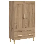 vidaXL Highboard Artisan-Eiche 70 x 31 x 115 cm Holzwerkstoff