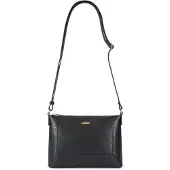 L.credi Umhängetasche Schultertasche Sapphira Crossbody Bag Black schwarz