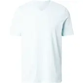 s.Oliver Herren T-Shirt – V-Ausschnitt, Regular Fit, Baumwolljersey