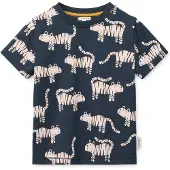 Liewood Francis T-Shirt, Tiger/Classic Navy, 122-128