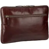 Leonhard heyden Cambridge Laptophülle Leder 35 cm Leonhard Heyden Rotbraun