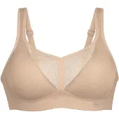 Anita Sport-BH "Air Control Deltapad" doppellagige Cups, gepolsterte Träger, mit Print, feminin, weich