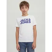 Jack & Jones Junior T-Shirt "JJECORP LOGO TEE SS CN 2PK MP NOOS JNR" Packung, 2 bedruckt, modisch, regular fit, Single Jersey, Rundhals