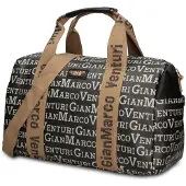Gian Marco Venturi Handtasche für Damen, Marke Lunaria, aus veganem Kunstleder (100% Polyurethan), mehrfarbig