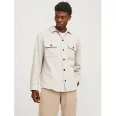 Jack & Jones Langarmhemd "JJEBRADLEY OLLIE OVERSHIRT LS NOOS" mit Brusttaschen