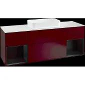 Villeroy & Boch V&B Waschtischunterschrank FINION 1600x603x501 Abdpl wh Reg bl ma/Peony