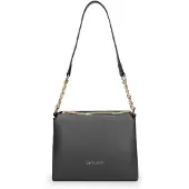Pierre Cardin Damenhandtasche, Umhängetasche, , blau, , elegant, mit goldfarbener Kette