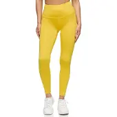 Tazzio Leggings "F302" - High-Waist - in Gelb | Gr.: S