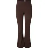 Pieces Pcgeorgina Mw Flared Leggings | Braun | M