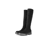 POSH by Poelman Stiefel Cybele Damen Black Microfiber-Schuhgröße 41