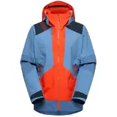 La Sportiva Supercouloir GTX Pro Jkt W, Style T03, Farbe 322644 Cherry Tomato/Moonlight, Größe L,