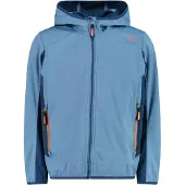 CMP KID JACKET FIX HOOD hellblau 128