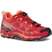 La Sportiva - Wanderschuhe für Tagestouren - Ultra Raptor II JR Velvet/Flamingo - Kindergröße 37 - Rot
