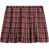 Superdry Mid Rise Check Kurzer Rock