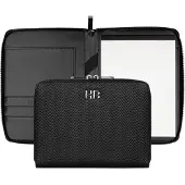 HUGO BOSS A5 Konferenzmappe Herringbone Black
