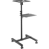 Logilink Projektor/Laptop Wagen, verstellbar, Max.10KG, schw