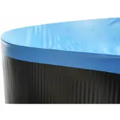 Steinbach , Poolfolie rund, blau, Ø 549 x 150 cm
