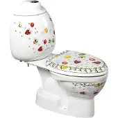 Boss & Wessing KID Kinder-Kombi-WC, Abgang senkrecht, mit Farbdruck