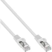InLine Patchkabel, SF/UTP, Cat.5e, weiß, 50m, 50 m, Cat5e, SF/UTP (S-FTP), Weiß