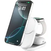 Belkin Qi2, Drinnen, USB, Kabelloses Aufladen, 1,5 m, Weiß
