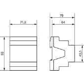 Theben AG THEB KNX-Dimmaktor DME 2 T KNX Erweiterungsgerät DME 2 T KNX