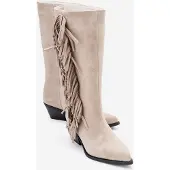 Forever & Always Orlo Lederstiefel mit Fransen im Western-Stil (Damen)