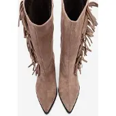 Forever & Always Orlo Lederstiefel mit Fransen im Western-Stil (Damen)