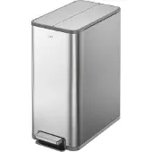 EKO - X-Wing Treteimer 45 Liter - Stainless steel Plastic - Matt Edelstahl