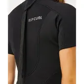 Rip Curl Trad 2/2 Mm Spring Fl Damen-kurzarm-shorty Mit Rückenreißverschluss