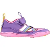 Affenzahn Vegan Breezy 01158-4012 Toucan Sandale, Mädchen, Textil, Lavend, Vegan - Kinderschuhe Teens Mädchen Gr. 25 - 42, Mehrfarbig