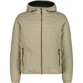CMP - Padded Jacket Fix Hood - Kunstfaserjacke Gr 48 beige/oliv