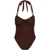 Moda Minx Badeanzug "Amour Rouched" 1 Stk. mit tollem Steinbesatz
