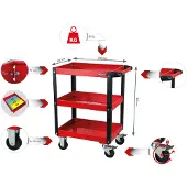 Ks Tools ECOline Werkstatt-Servicewagen, H850xB680xT425mm ( 890.0001 )