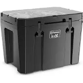 Petromax Kühlbox 50 Liter Schwarz KX50-BLACK für Camping, Angeln und Picknick / Stromunabhängig