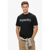 Superdry Rundhalsshirt "CORE LOGO CITY T SHIRT" lockere Passform, aus Baumwolle, mit Logodruck, Kurzarm