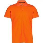 CMP Herren Outdoor Polo Shirt aus Pique mit Dry-Function orange 56