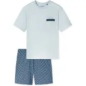 Schiesser Pyjama Comfort in hellblau | Gr.: 56