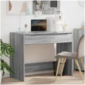 vidaXL Schreibtisch Graues Sonoma 100 x 50 x 78 cm Holzwerkstoff