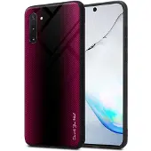 Cadorabo TPU Gestreiftes Glas Cover