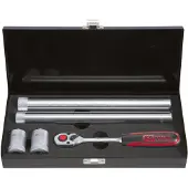 Ks Tools 517.1140, Schwarz, Silber, 3/8", 1 Stück(e), 2,07 kg